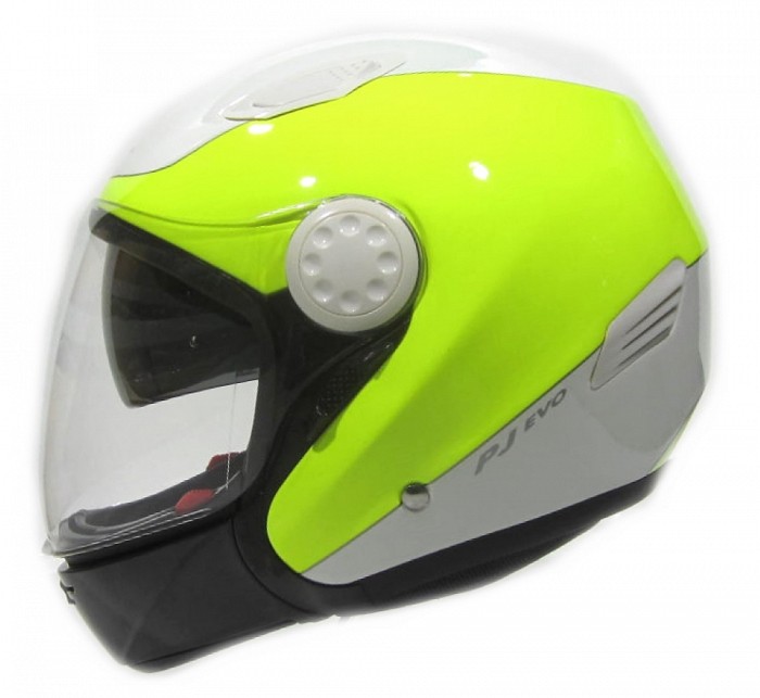CASCO MOTO/SCOOTER IN FIBRA CON DOPPIA OMOLOGAZIONE PJ EVO 10L PROJECT FOR SAFETY