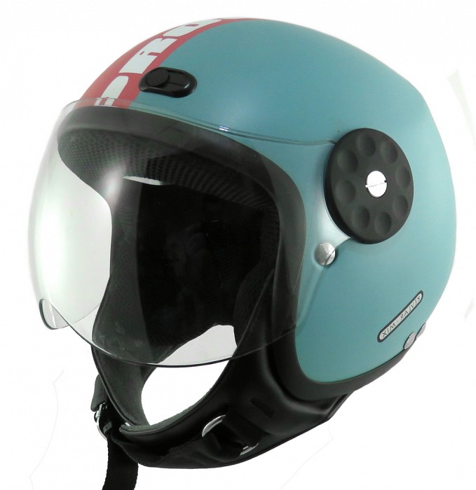 VISIERA SFERICA CORTA PER FLASH 05 - FLASH BARRY - GORDON - CAFE' VISOR PROJECT FOR SAFETY