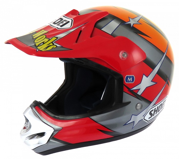 CASCO MOTO CROSS SHOEI VFX-R2 REPLICA PASTRANA SHOEI