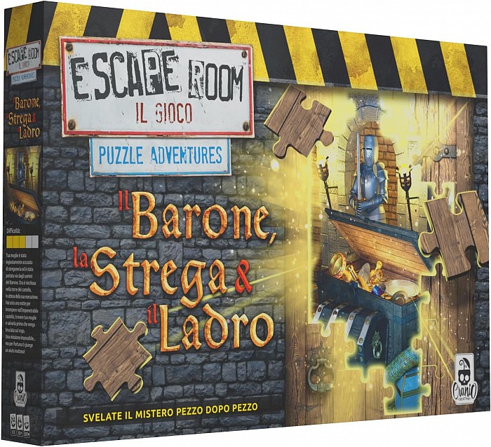 ESCAPE ROOM PUZZLE- IL BARONE,LA STREGA E IL LADRO CRANIO