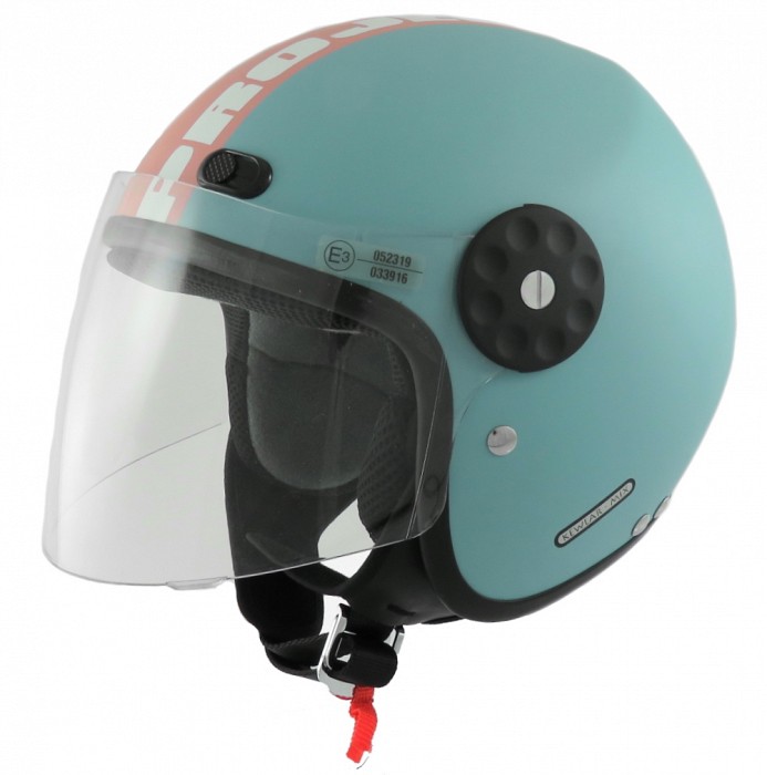 CASCO MOTO/SCOOTER IN FIBRA E KEVLAR FLASH 05 AV04 PROJECT FOR SAFETY