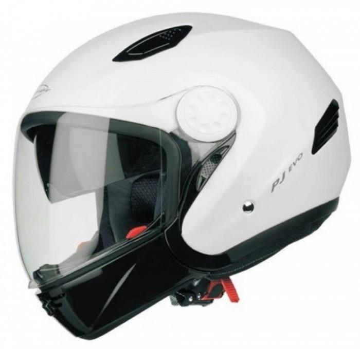 CASCO MOTO/SCOOTER IN FIBRA CON DOPPIA OMOLOGAZIONE PJ EVO 02L PROJECT FOR SAFETY