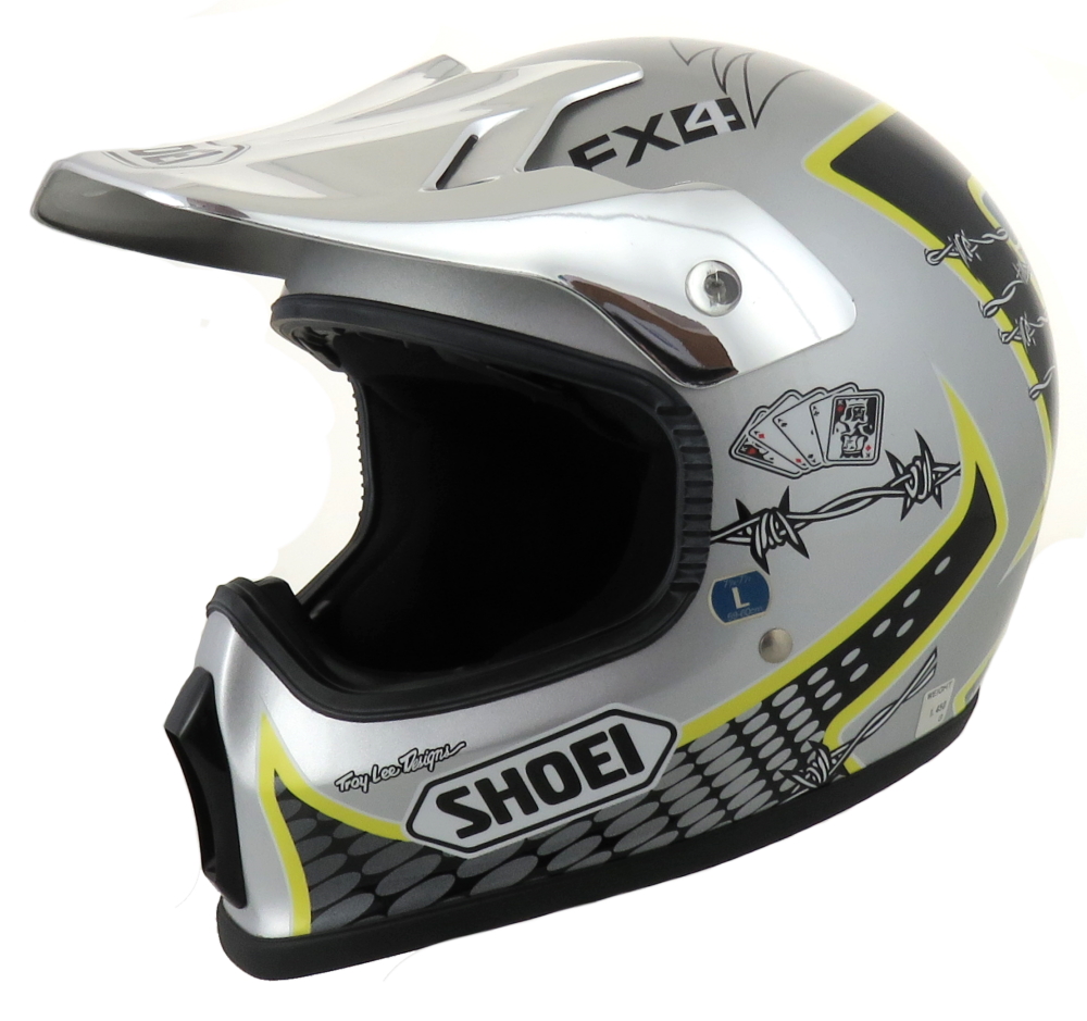 CASCO MOTO CROSS SHOEI VFX-R2 GRAPHIC WIRE TC-2 TROY LEE DESIGN
